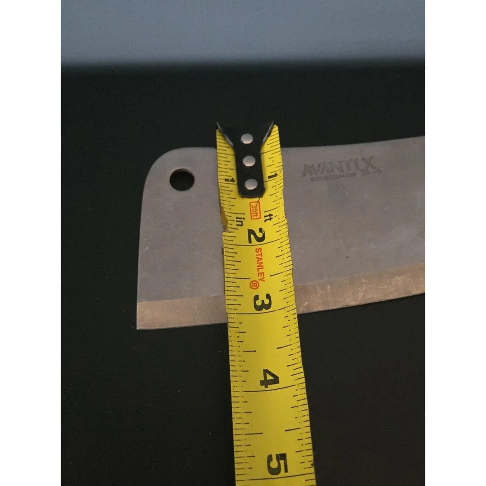 Precision Hollow Ground Fine Stainless Steel Meat Cleaver 6